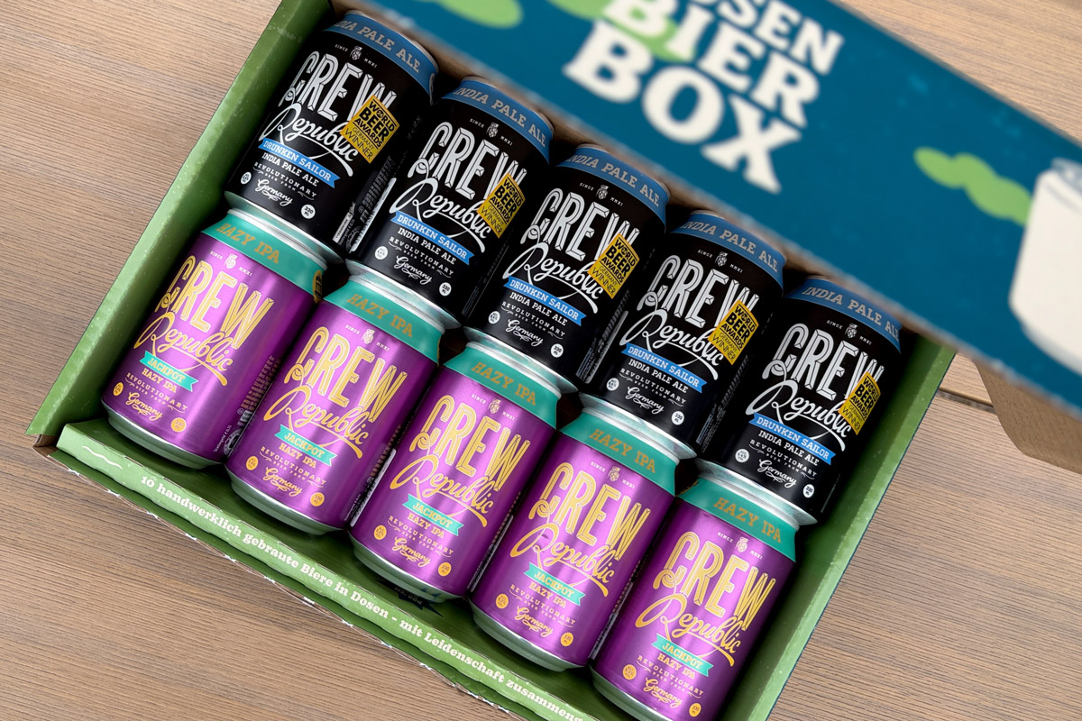 CREW Republic IPA Geschenkbox mit 10 Dosen