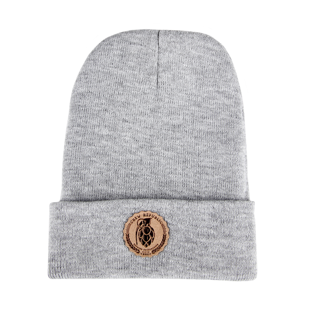 CREW Classic Beanie grau